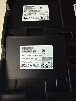 SAMSUNG PM893 960GB SSD 2.5'' 7mm SATA 6Gb/s MZ-7L39600 MZ7L3960HCJR-00A07 2025