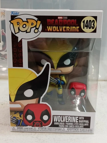 Funko Pop! Vinyl: Marvel - Wolverine with Babypool #1403