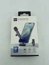 Pltaba Professional Wireless Lavalier Lapel Microphone Plug Play iPhone/iPad