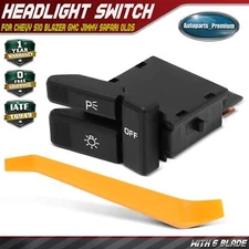 Headlight Switch for Chevrolet S10 Blazer 85-94 GMC S15 Jimmy Safari Oldsmobile