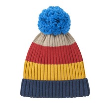 Finkid Pudelmütze Bommelmütze knitwear blau rot Mütze Pompula Größe 2-12 Jahre