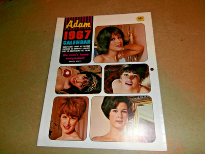 1967 Adam Magazine's Art Men's Calendar