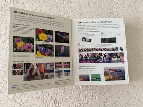Adobe Photoshop Elements 7 & Adobe Premiere Elements 7 Sealed Package - Picture 3 of 8