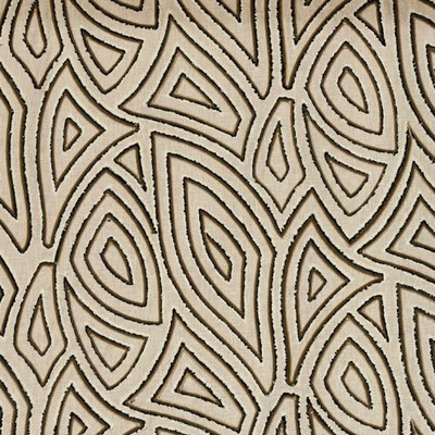 PRESTIGIOUS CURTAIN FABRIC DESIGN Sensia 1.4 METRES RAVEN EMBROIDERED DESIGN