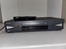 Toshiba M-249 VCR Video Cassette Recorder - Remote Included - Tested Working