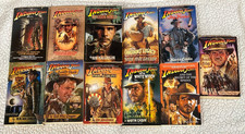 Indiana Jones 11 Paperback Book Lot- Bantam F...