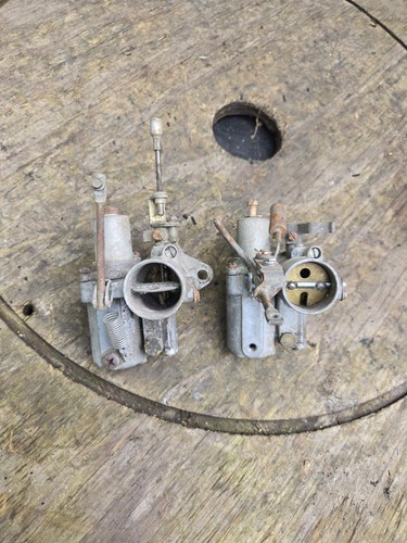 Vintage 1962 Kiekhaefer Mercury 450 45hp Outboard Boat Motor Set Of Carbs
