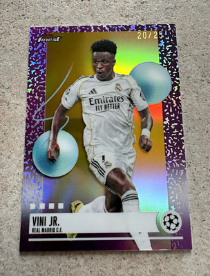 Topps Finest UEFA Champions League 2026 Vini Jr. Real Madrid C.F. 20/25