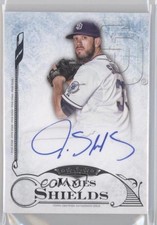2015 Topps Five Star Auto James Shields #FSA-JSH Auto 0f3