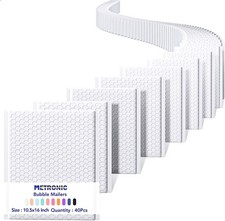 40 Pack Bubble Mailer, 10.5x16 "Padded Envelopes, Strong Adhesion Bubble Mail...