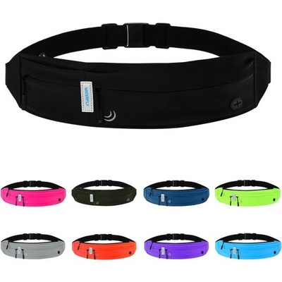 WATERFLY Laufgürtel für Handy Handytasche Joggen: Lauf Gürteltasche Flache Ba...