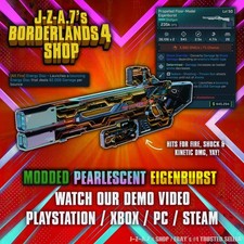 Borderlands 4 MODDED PEARLESCENT EIGENBURST SHOTGUN BL4 GEAR ITEMS PC-PS-XBOX