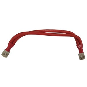 Double Cable With Terminals 33Cm Red Plus Inverter For Lifepo4 Batteries