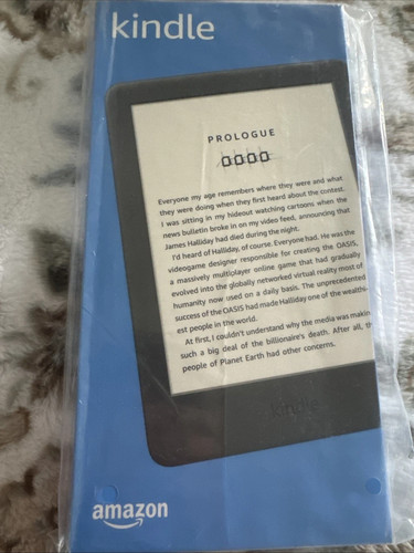 Kindle (2019, 10th Gen) Wi-Fi E-Reader - 8GB Storage - Ad Supported New Sealed - Picture 7 of 7