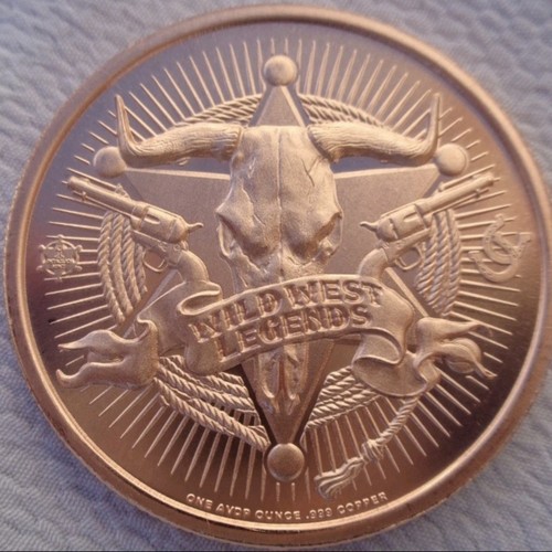 Billy The Kid Wild West Serie 1oz Kupfer - Bild 2 von 2