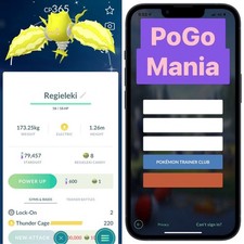 Shiny Regieleki✨mini PTC 20k✨Thunder Cage✨Legacy Moveset✨