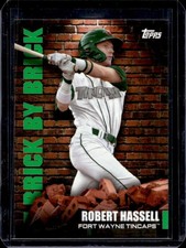 2022 Topps Pro Debut Robert Hassell Brick by Green #/99
