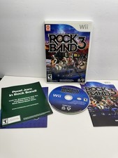 Electronic Arts Rock Band 3 Nintendo Wii Music & Dance CIB Manual Included 2010