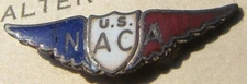 1930 USA Aviation NACA NASA National Advisory Committee Aeronautics Sterling Pin
