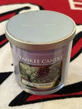 Yankee Candle Lilac Blossoms Scented Candle Purple 7 oz