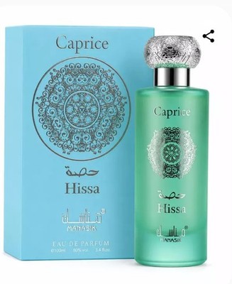 Hissa Caprice Perfume By Manasik EDP Spray 3.4 oz. Unisex.**Made in UAE**
