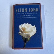 ELTON JOHN SOMETHING ABOUT THE WAY YOU LOOK TONIGHT CANDLE IN THE WIND 1997