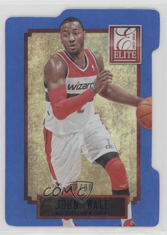 2013-14 Panini Elite Aspirations Blue 62/98 John Wall #6 0ru6