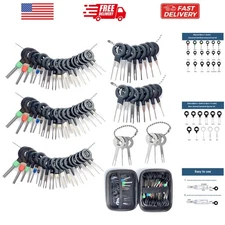 Terminal Removal Tool Kit 76Pcs Electrical Connector Pin Removal Tool Termina...