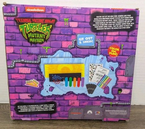 Teenage Mutant Ninja Turtles Finger SkateBoard Studio TMNT Mutant Mayhem Toy Set - Picture 4 of 8