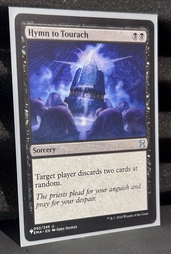 Hymn to Tourach - #092 - The List - NM Magic MTG