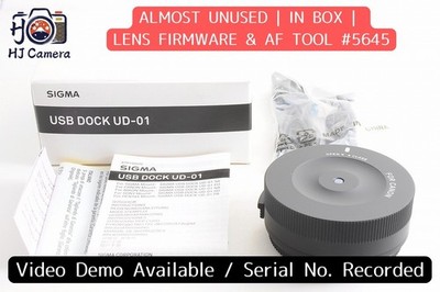 [FAST UNBENUTZT] Sigma USB Dock UD-01 für Canon EF Mount mit Box Japan