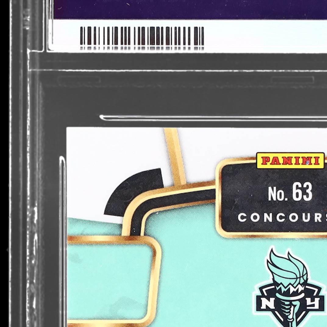 2024-25 Panini Select Wnba Sabrina Ionescu #63 PSA 10 Concourse Tie-dye Prizm view 8
