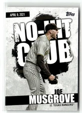 2022 Topps #NHC-23 Joe Musgrove No-Hit Club