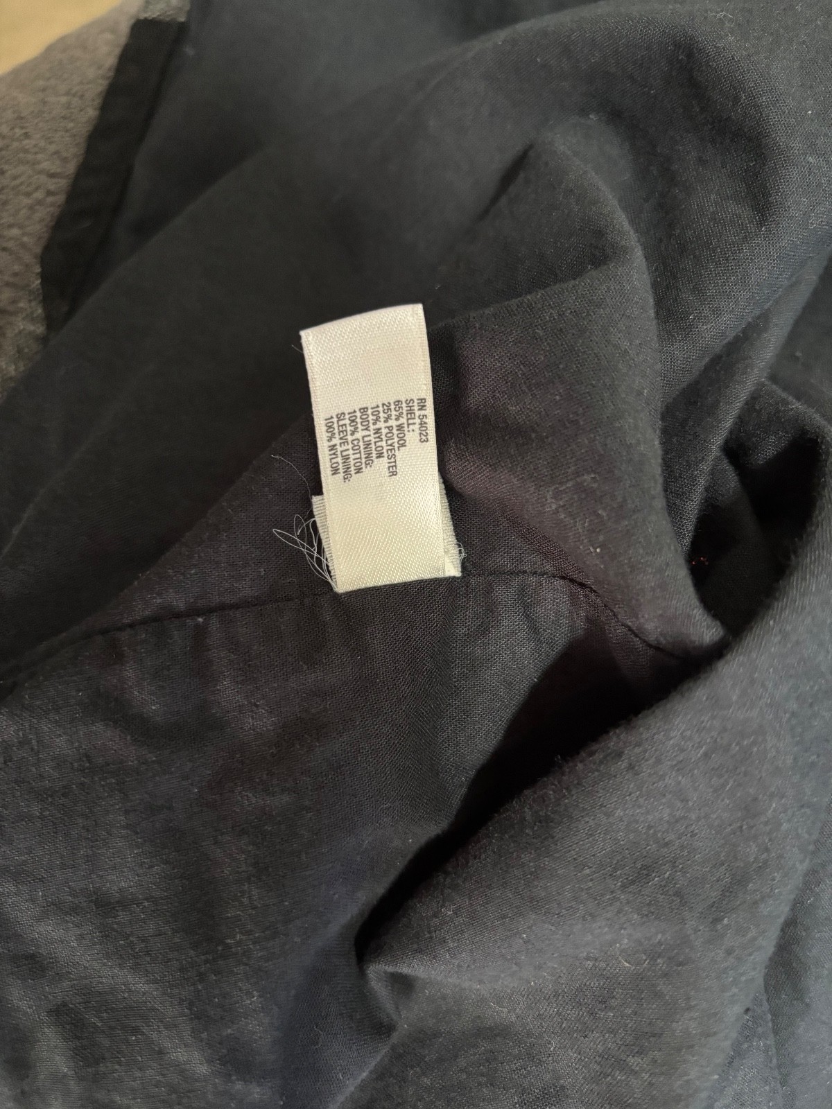 Gap Wool Plaid Lined Button-Up Jacket Shacket Men… - image 4