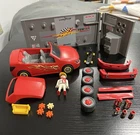 Vintage Playmobil Set 4321 Car Repair and Tuning Shop - Incomplete - No Box