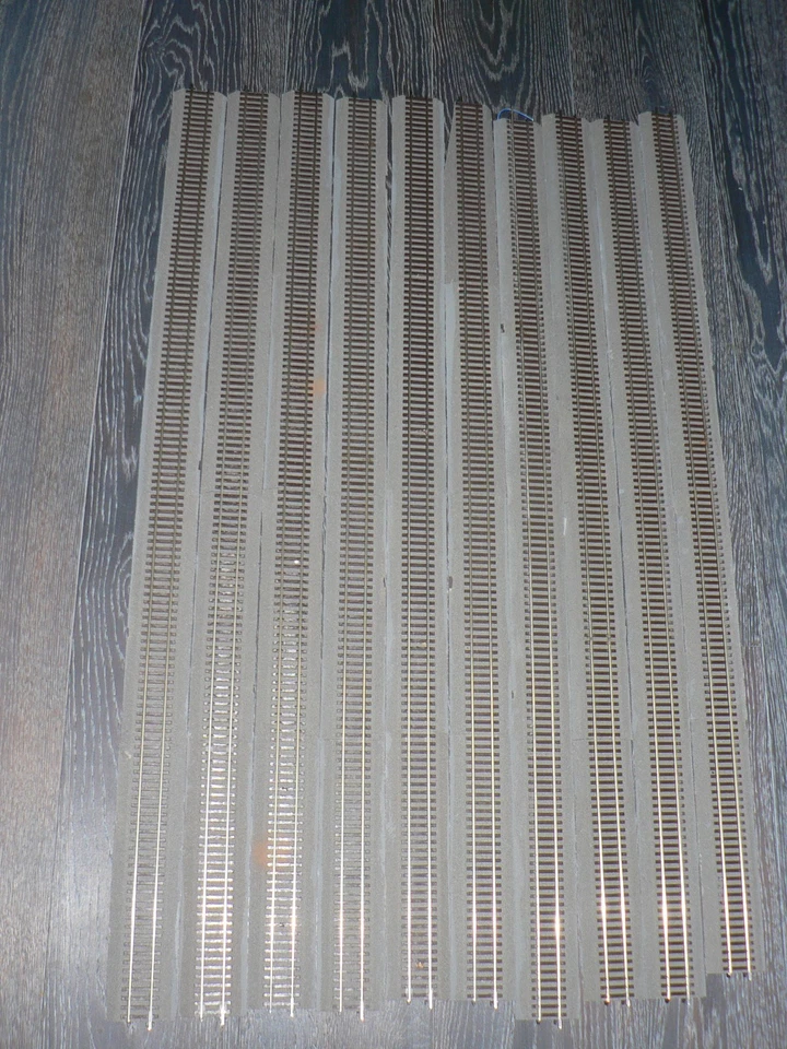 H0 Roco Line 10x 42506 mit Gleisbettung Gleis 92 cm
