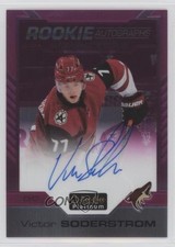 2021-22 O-Pee-Chee Platinum Matte Pink 39/99 Victor Soderstrom #R-VS Auto 0f5t
