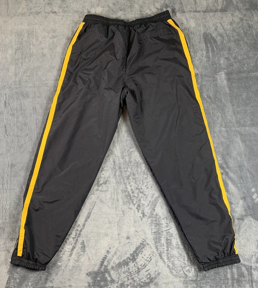 Pantalones de chándal cónicos forrados de algodón a rayas vintage Army An Army of One XL para hombre Foto 2 de 4