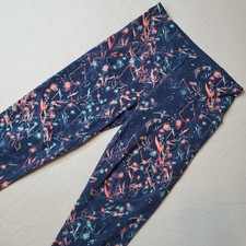 Sweaty Betty Womens Size XS Power Compression 7/8 Leggings Multicolor Floral