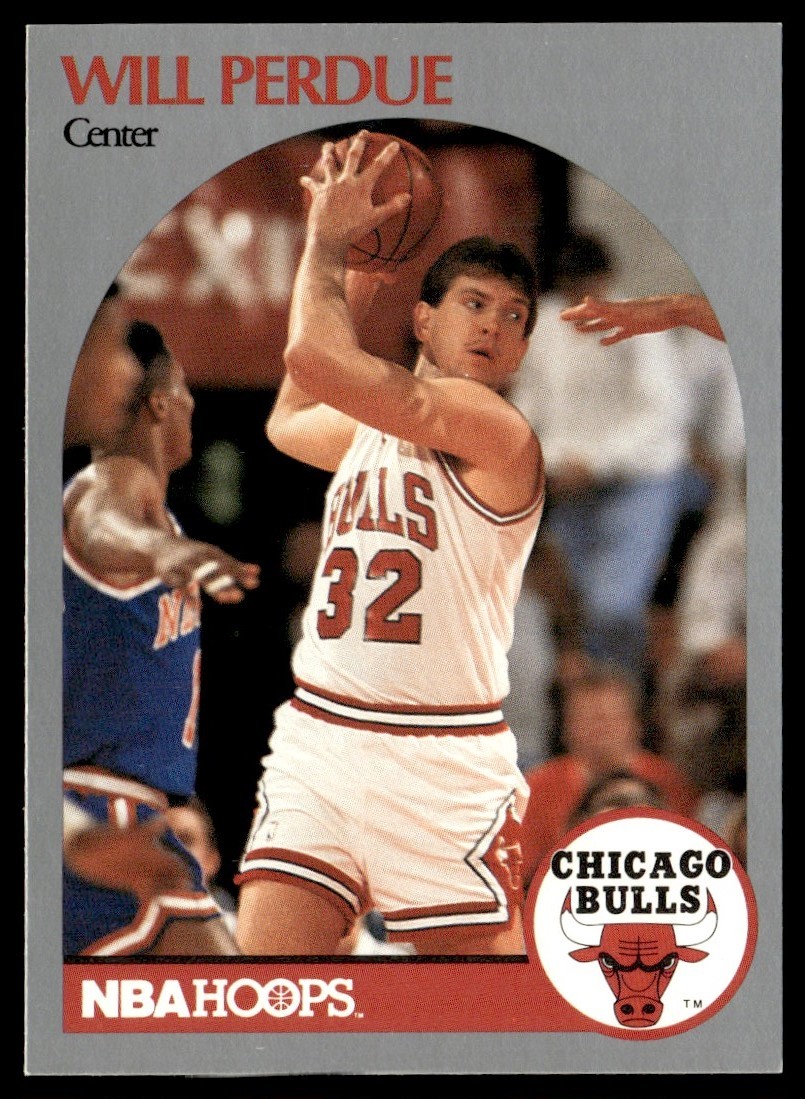 1990-91 Hoops Will Perdue Chicago Bulls #68