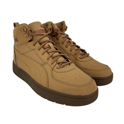 Puma Shoes Mens Size 10 Rebound Rugged Joy Gum Sole High Top Casual Sneakers