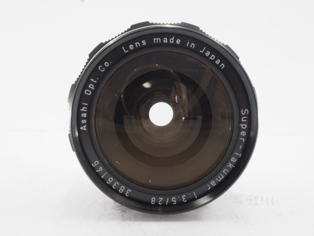 Exc+5]PENTAX Super-Takumar 28mm F3.5 M42 mount old Japanese