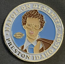IBEW Local Challenge Coin Idaho Electrical Workers Conference Napoleon Dynamite