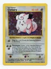 Pokémon TCG Clefairy Base Set Shadowless LP-