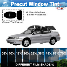 Window Privacy Film Precut Window Tint For 1997-2003 Chevy Malibu Sedan 4door