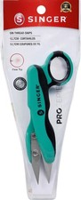 Thread snipping scissors for sewing.
