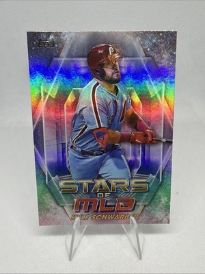 Kyle Schwarber Holo-Foil Stars of MLB #SMLB-53 Philadelphia Phillies