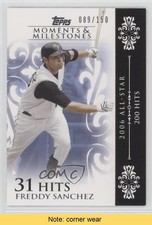 2008 Moments & Milestones /150 Freddy Sanchez (2006 All-Star 200 Hits) READ 1s8