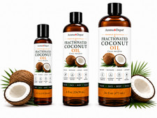 Fractionated Coconut Oil 100 Pure Carrier Oil Skin Hair Body Massage