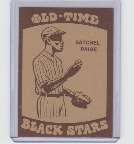 Satchel Paige #15 1974 Laughlin Old Time Black Stars card